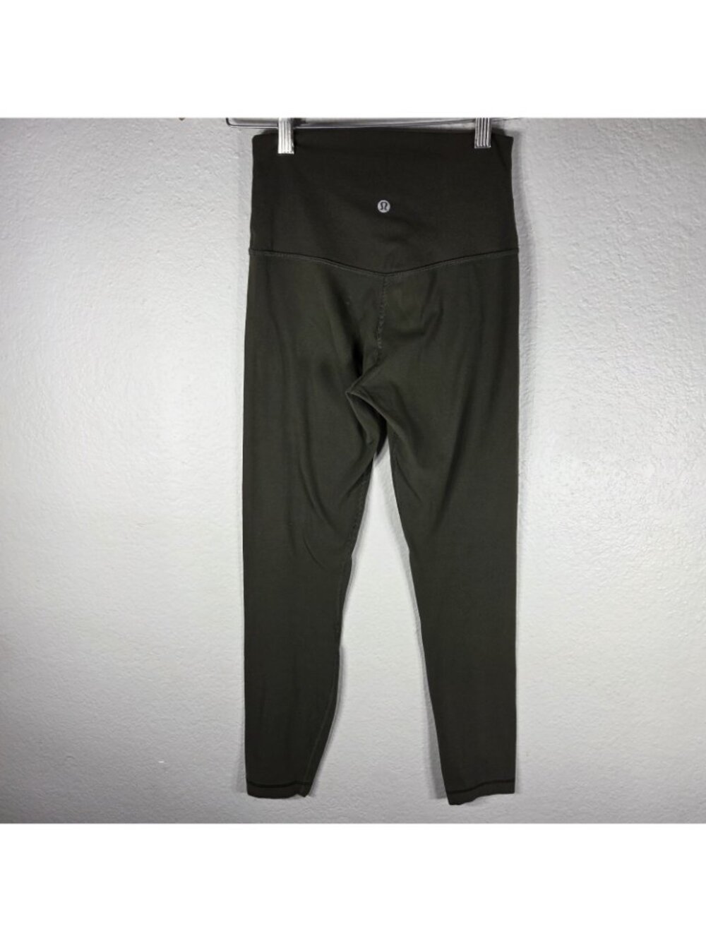 Lululemon Align High-Rise Leggings Womens Size 4 Dark Olive Green Skinny - Picture 2 of 11